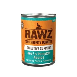12/12.5oz Rawz Digest Beef & Pumpkin Dog - Health/First Aid